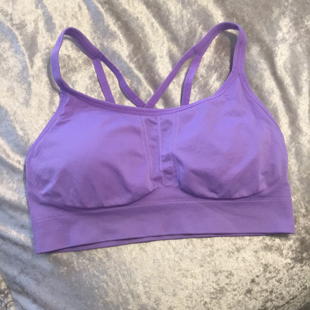 Purple Sports Bra